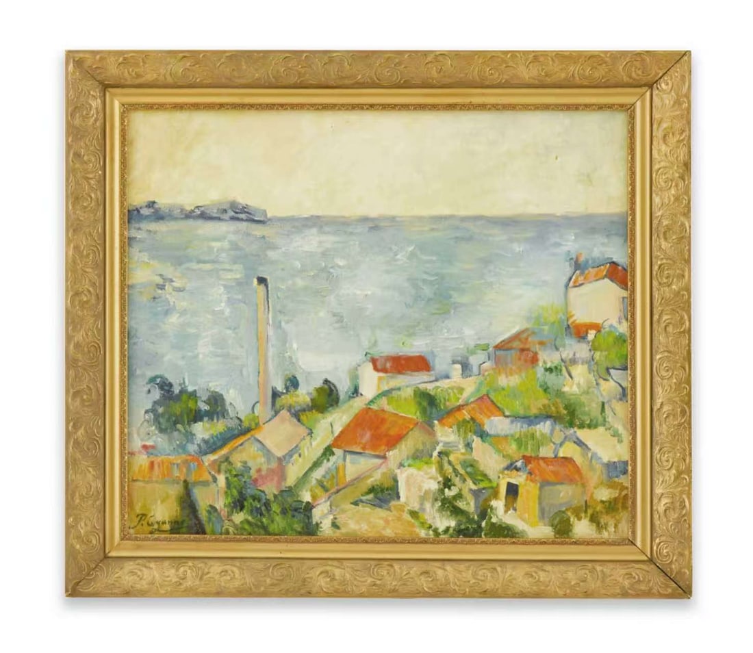 PAUL CEZANNE (1839-1906), ATTRIBUTED TO, OIL ON CANVAS (1 of 3)