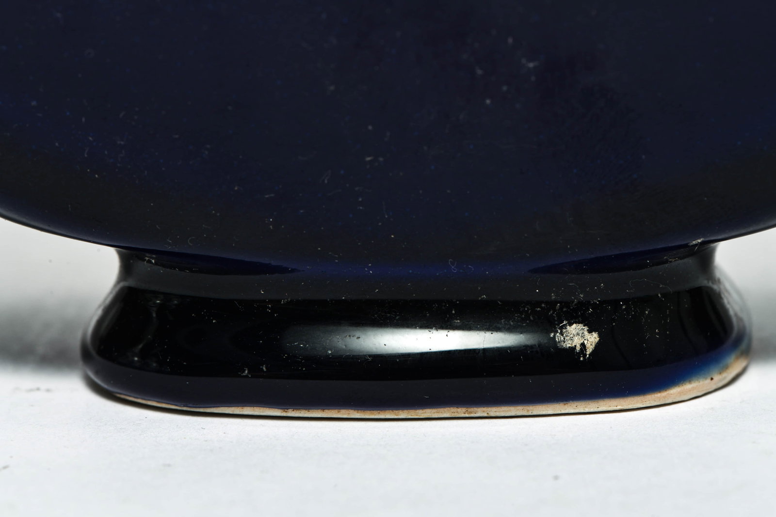 A SKY-BLUE GLAZED MOONFLASK - 4