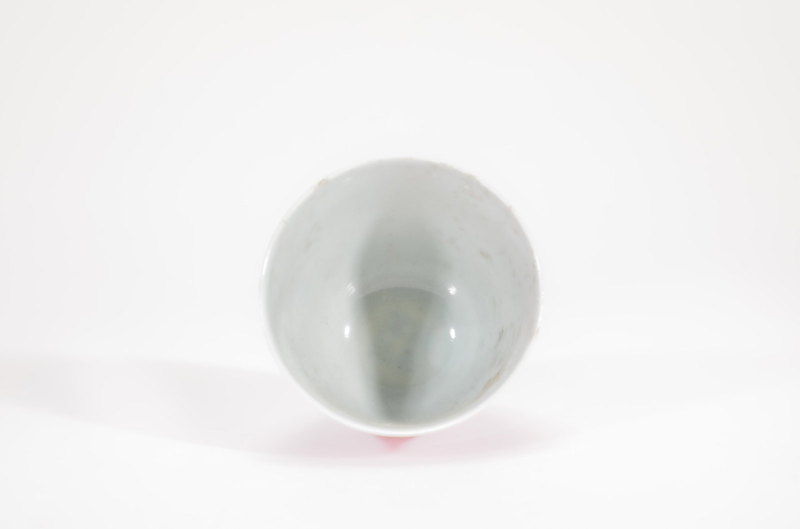 A PINK-GLAZED CUP - 5
