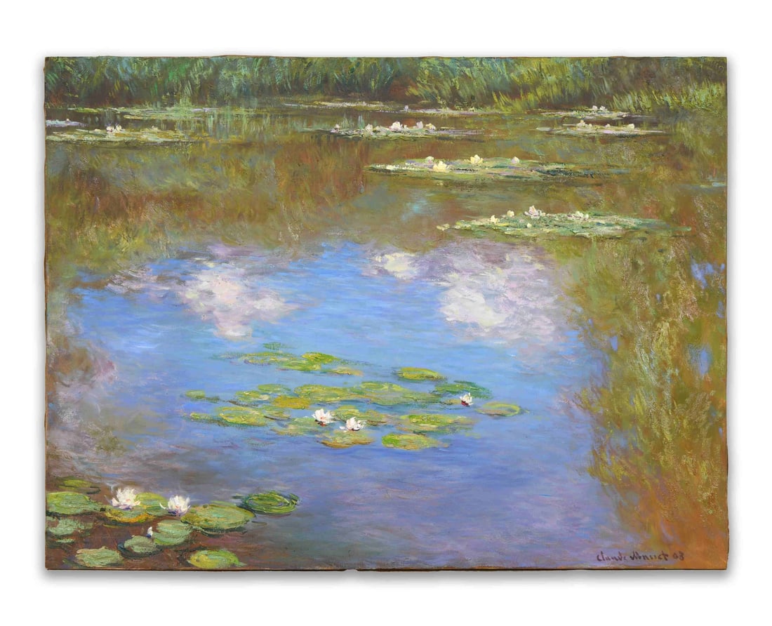 IN THE STYLE OF CLAUDE MONET (1840-1926), OIL ON CANVAS (1 of 2)