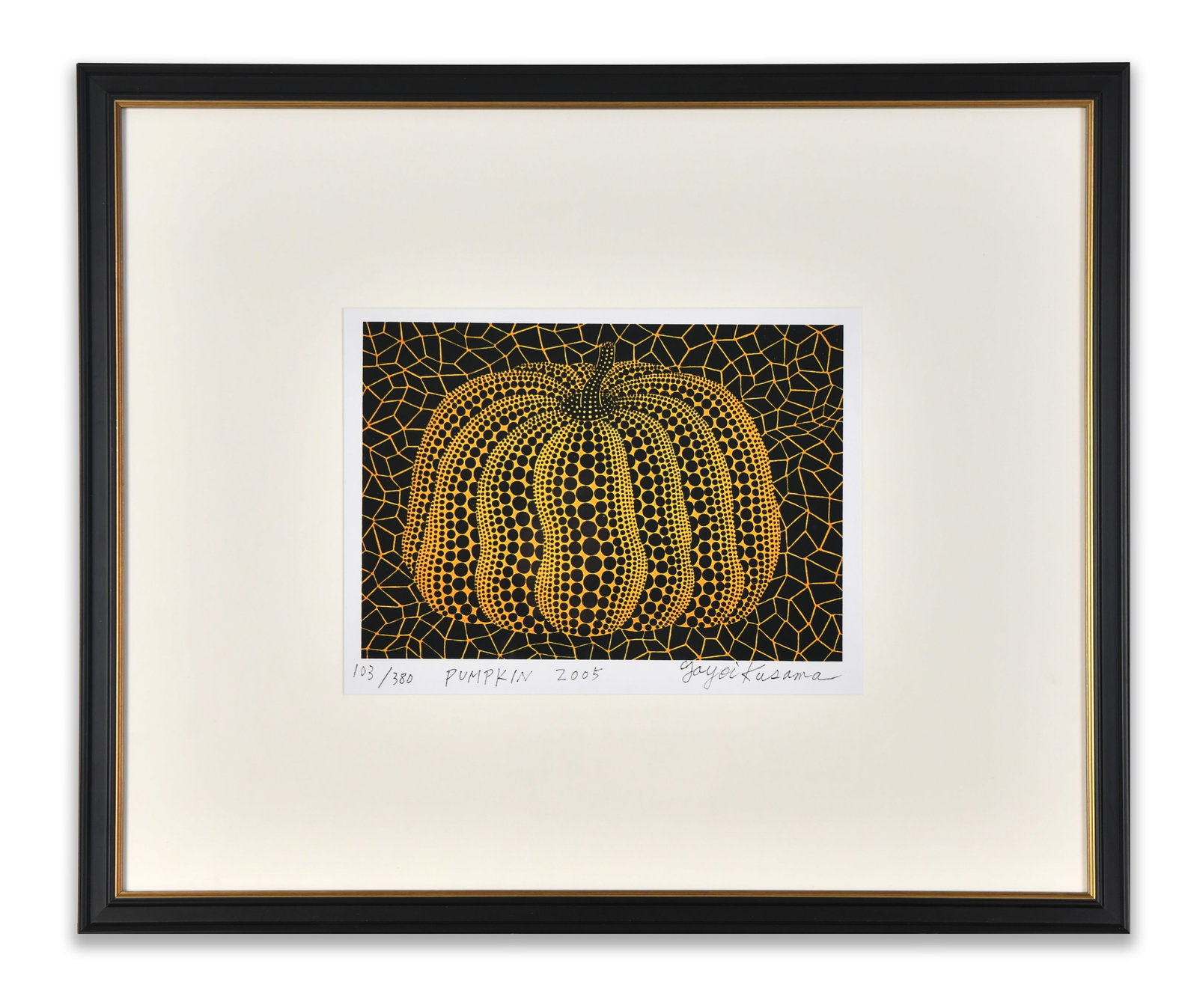 AFTER YAYOI KUSAMA, PUMPKIN, DECORATIVE PRINT (1 of 1)