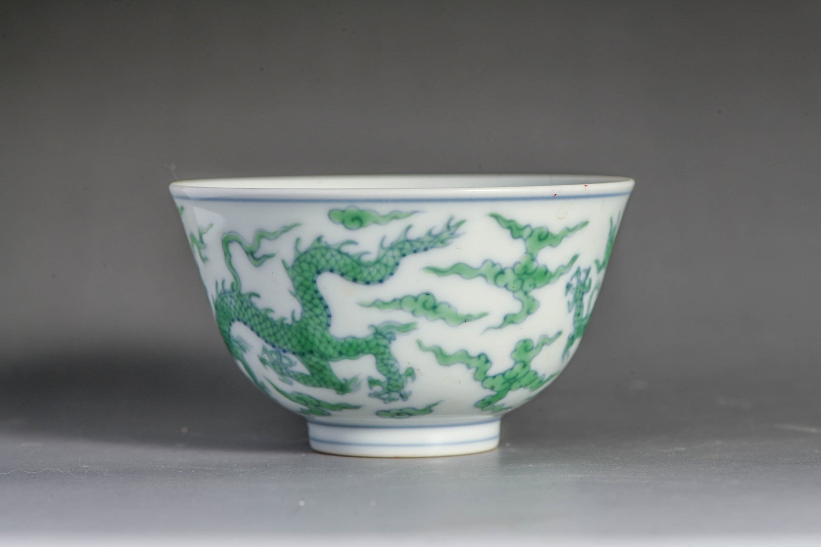 A DOUCAI 'DRAGON' CUP - 3