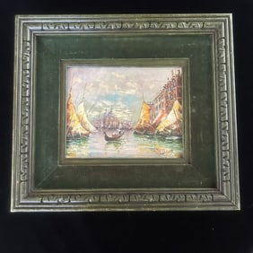 Antique Venice with Velvet Mat