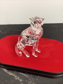 Swarovski Crystal Cheetah - "African Wildlife" w/ Stand