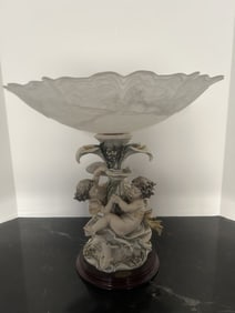 Giuseppe Armani Italian Cherubs Centerpiece/Bowl
