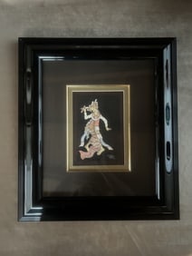 Balinese Dancing Girl, Intricate Art Work