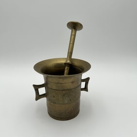 Brass Mortar and Pestle #1 - Small