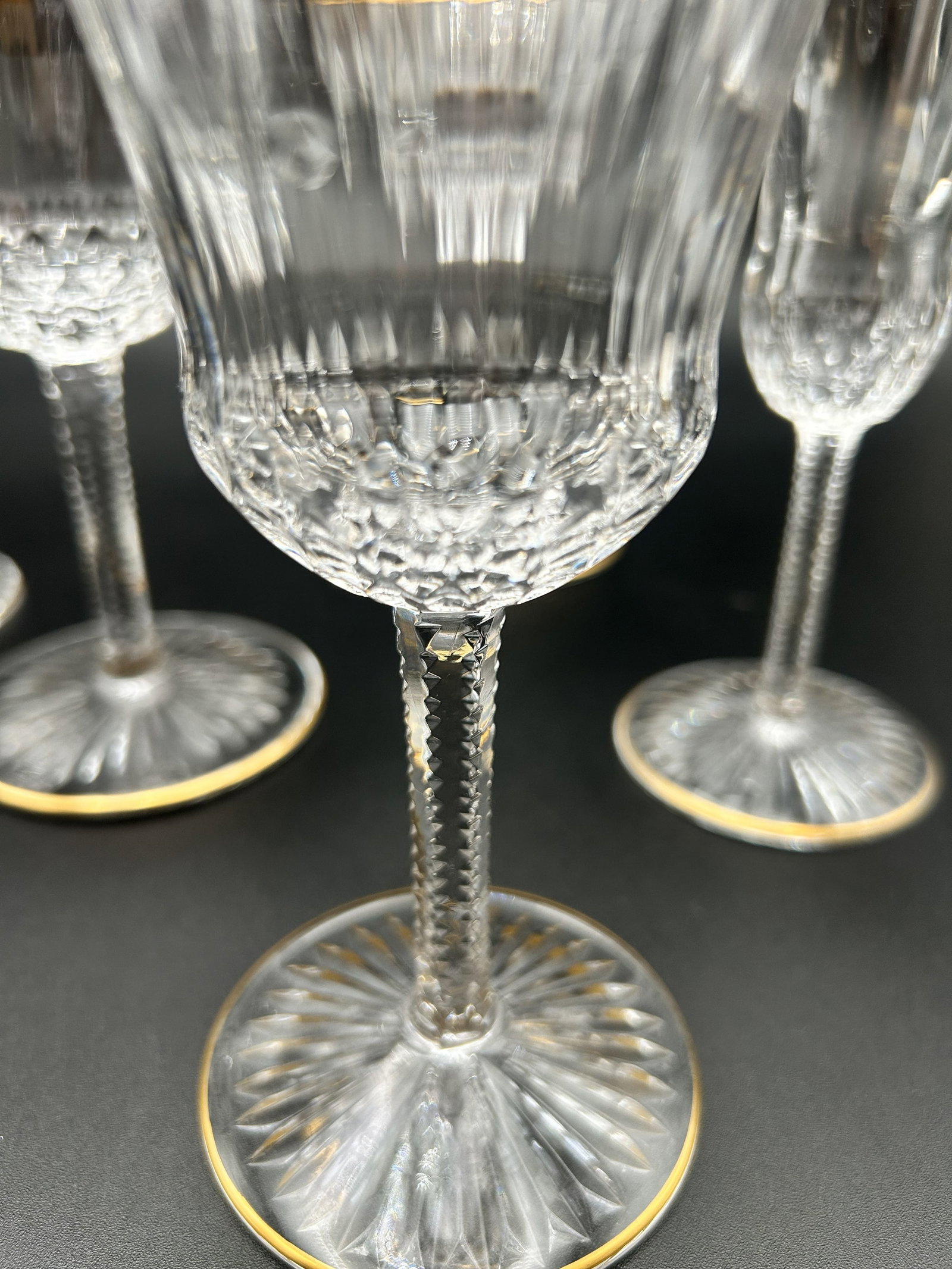 St. Louis Crystal Apollo Gold Set Times 4 (1 of 5)