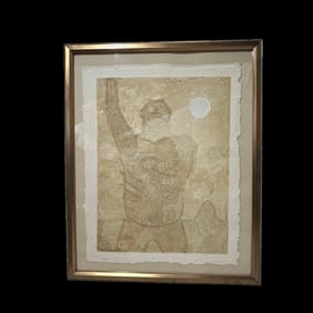 Hombre Con Coraje by Rufino Tamayo