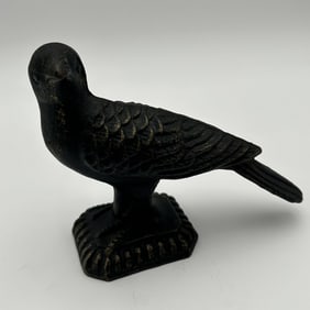 Vintage Cast Iron Bird door stop or bookend