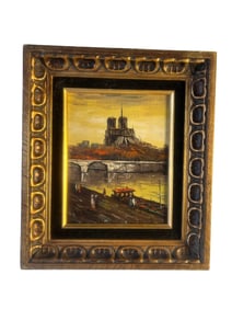 Notre Dame Cathedral in Paris by P.G. Tieta