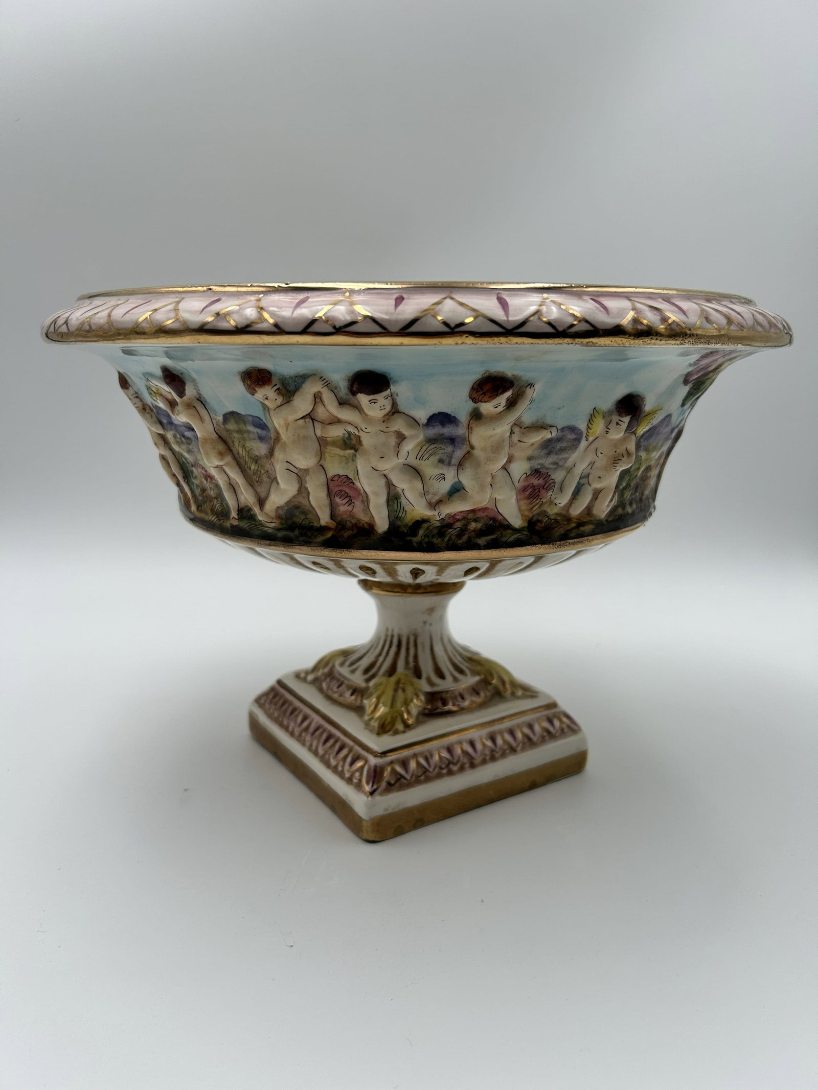 Vintage Capodimonte Porcelain Centerpiece Jardiniere (1 of 6)