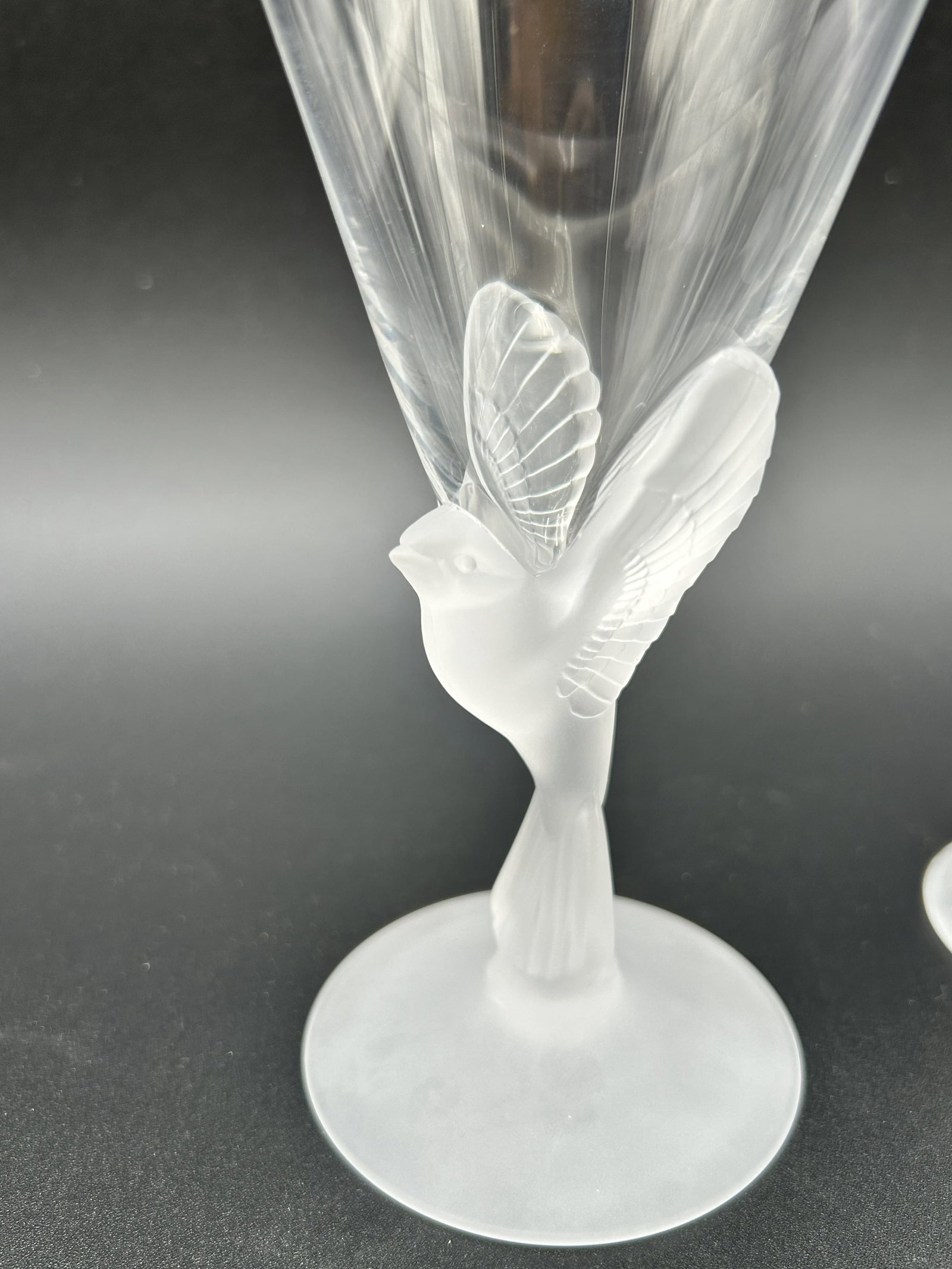 Sasaki Crystal "Wings Clear" Stemware Set - 2