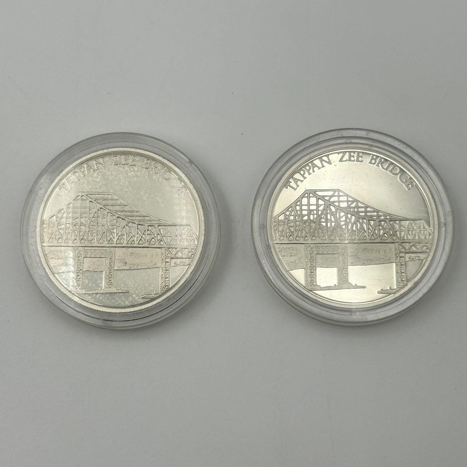 1981 New York Silver Collection (Qty 2): This listing is for a set of two (2) 1981 New York Silver Collection. 3/4 Troy 02 Sterling Silver .925 Fine Silver 0926-C10