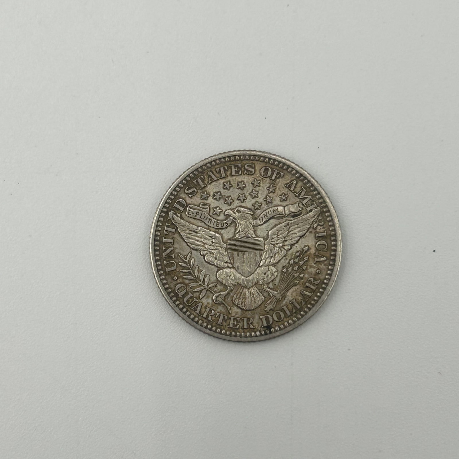 1915 Barber Quarter Silver Dollar: This listing is for a 1915 Barber Quarter Silver Dollar. 90% Fine Silver .3617 Troy Ounce Denver Mint 0926-C9