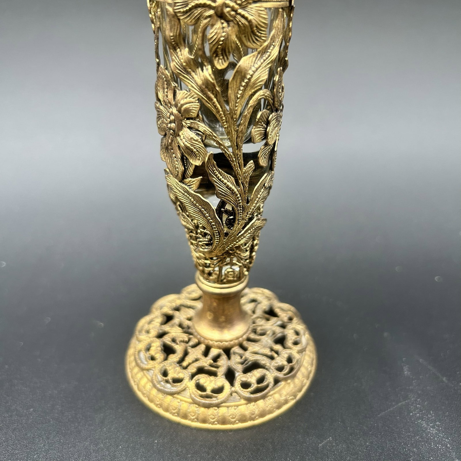 Vintage Matson Ormolu Bud Vase - 3