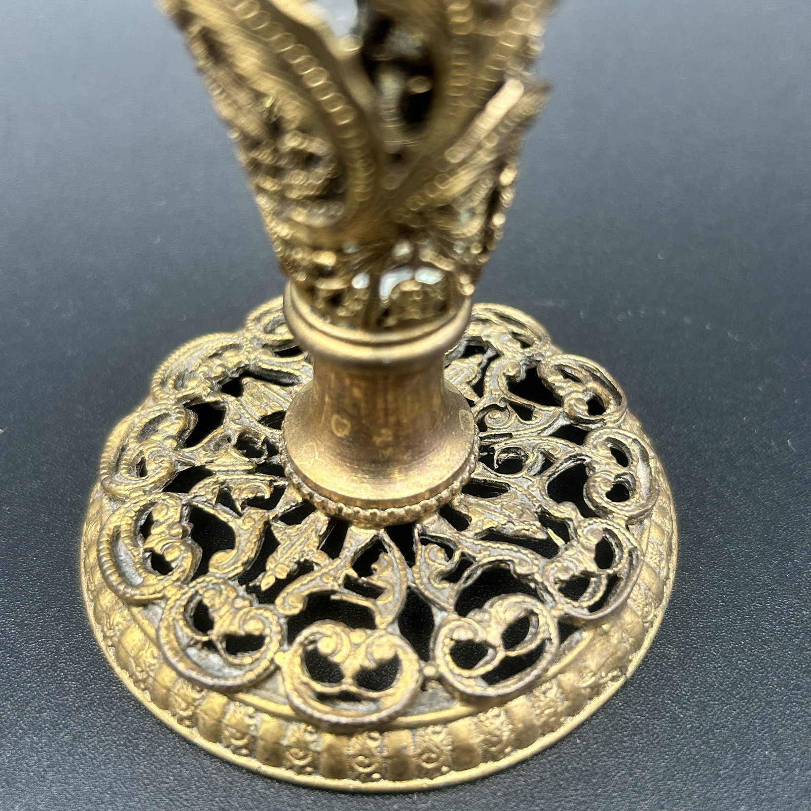 Vintage Matson Ormolu Bud Vase - 4