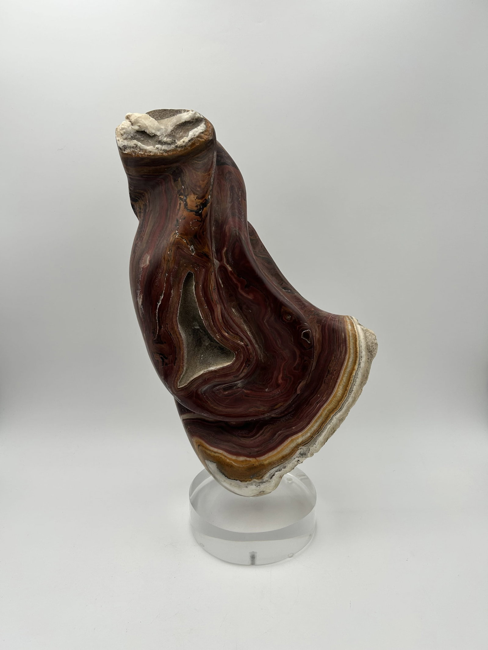Bruno Facchini - Statue # 1 Stone Carved on Lucite Base Statue (1 of 12)