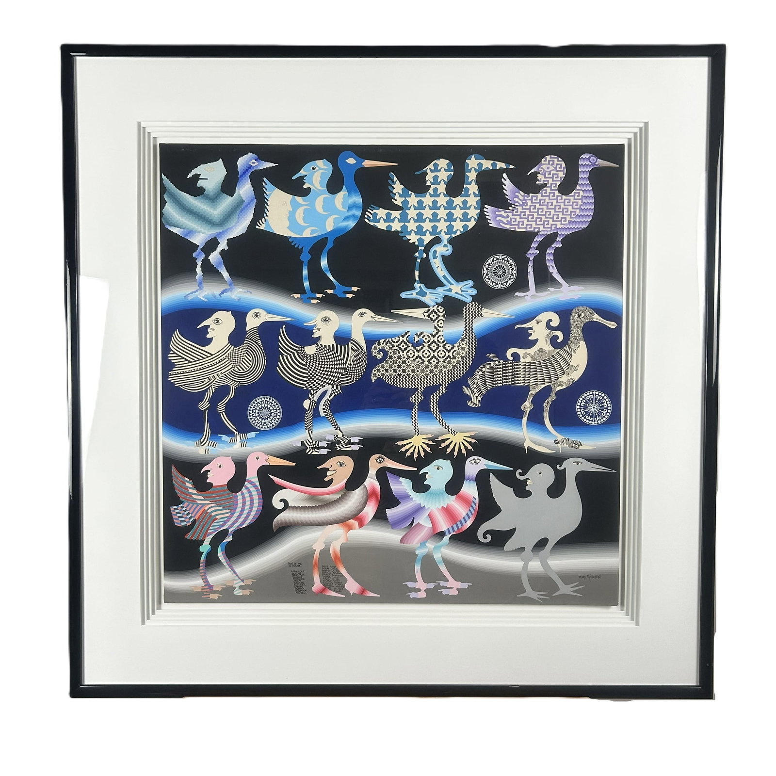 Pedro Friedeberg Surreal Arrangement of Birds (1 of 7)