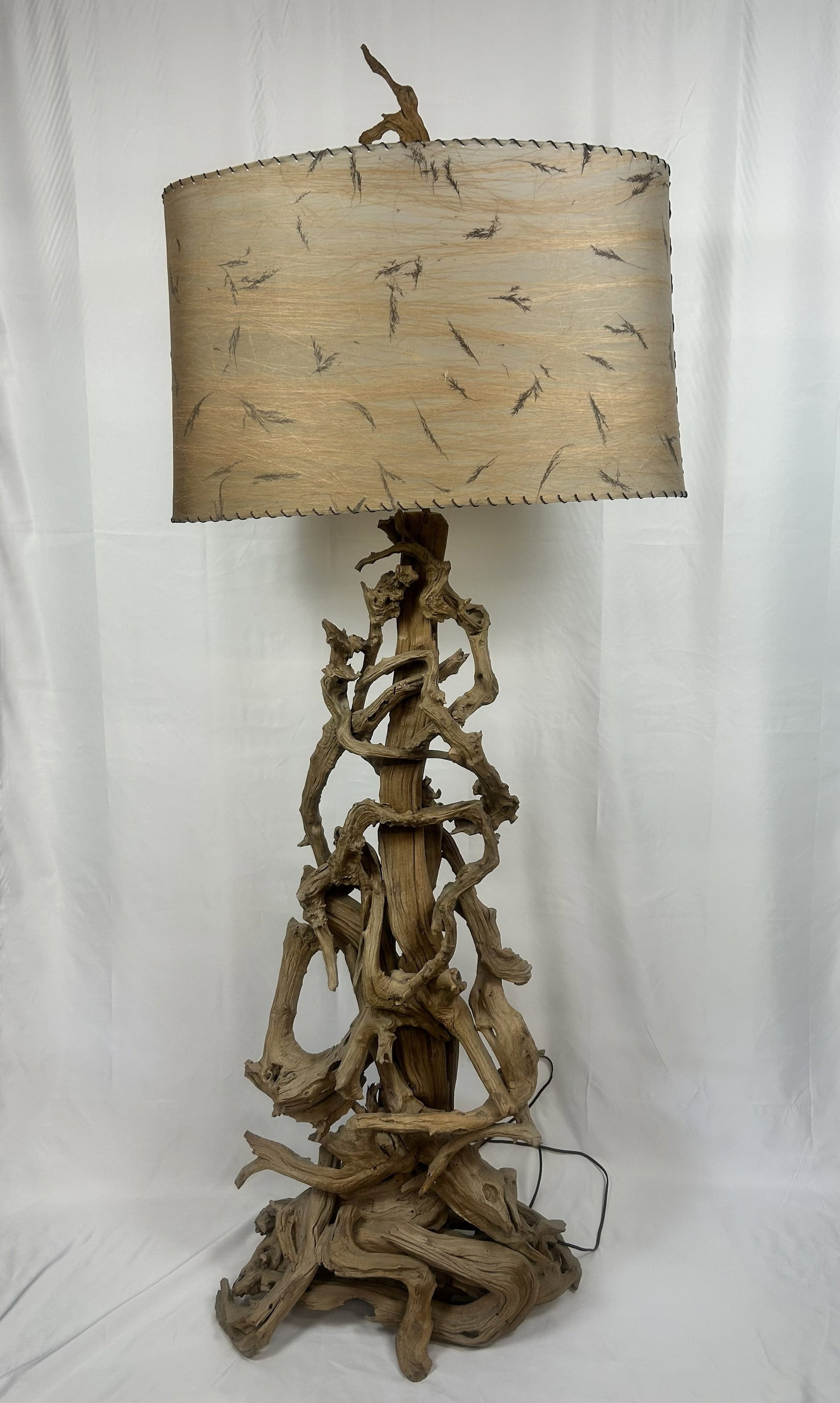 Vintage Mid Century Modern Driftwood Floor Lamp (one of two) (1 of 7)