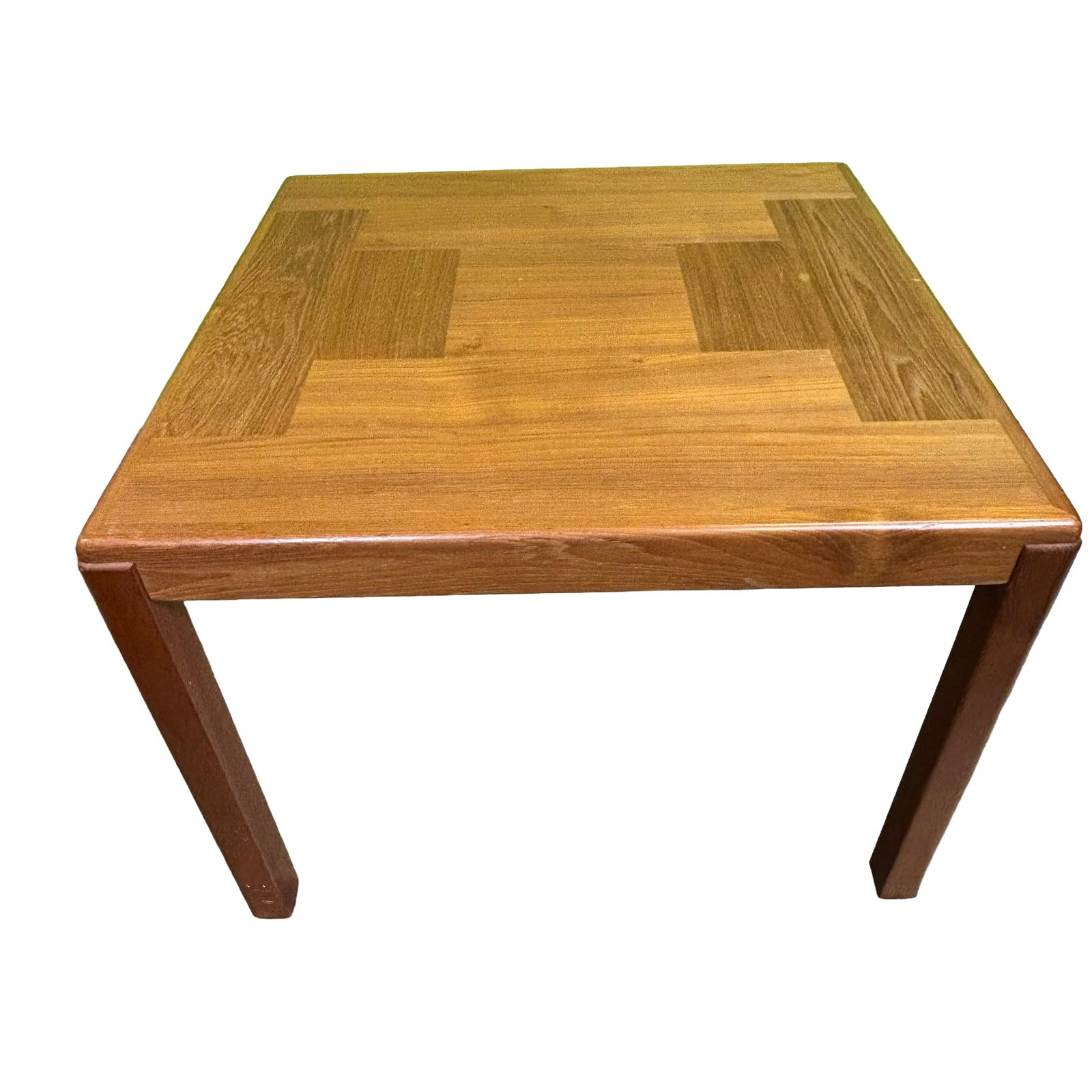 Danish Mid Century Modern (MCM) Square Teak Table (1 of 4)