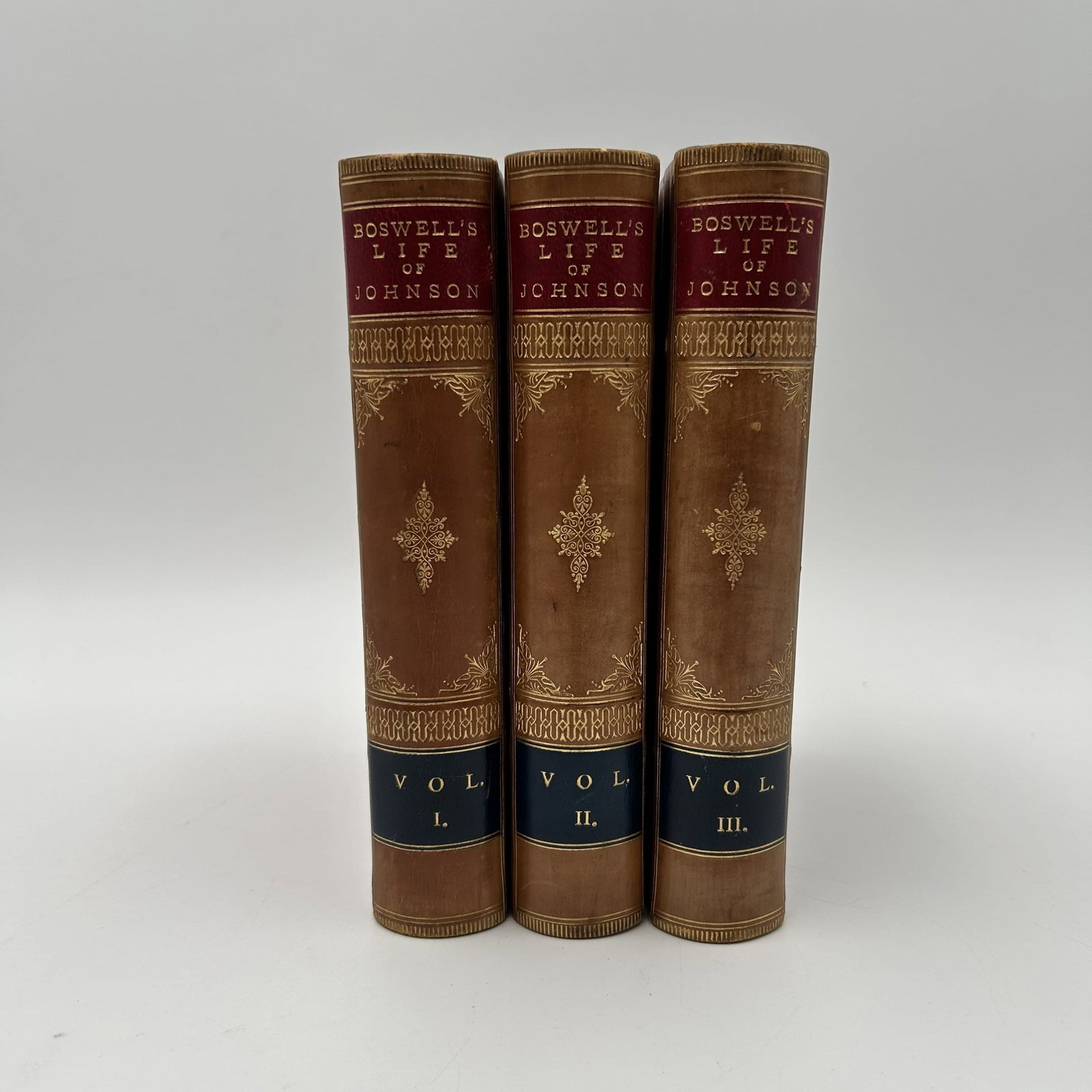 3 Antique Books by James Boswell (1 of 10)