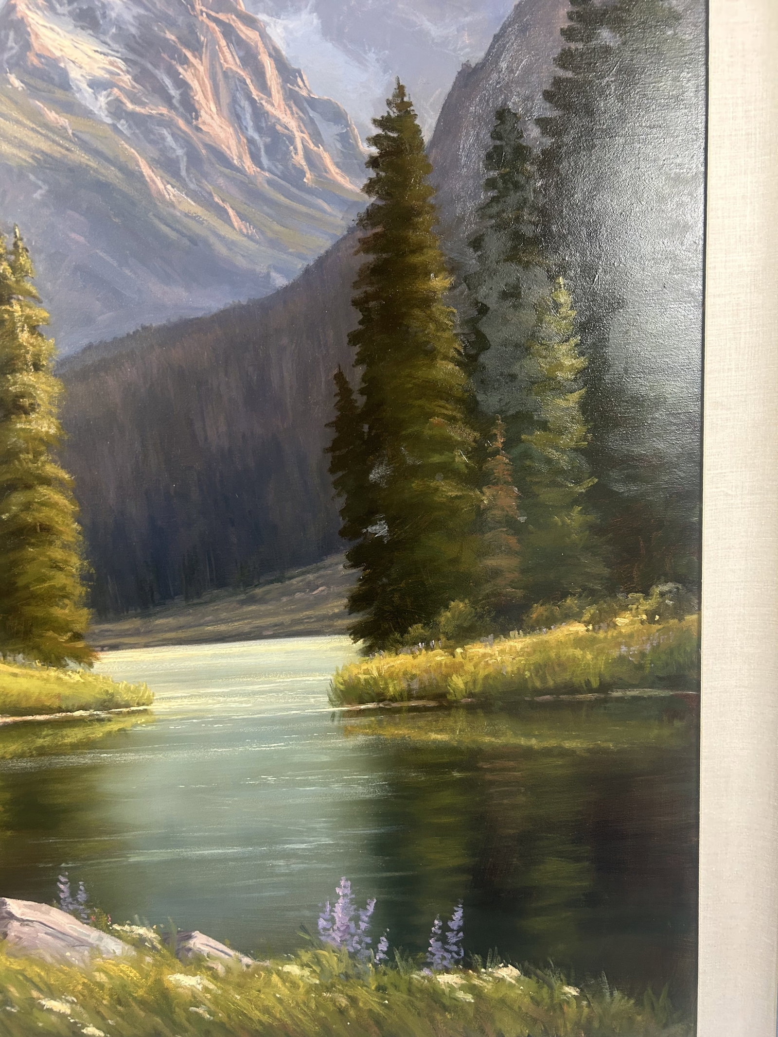 Robert Harper Mountain Landscape exquist Frame - 3