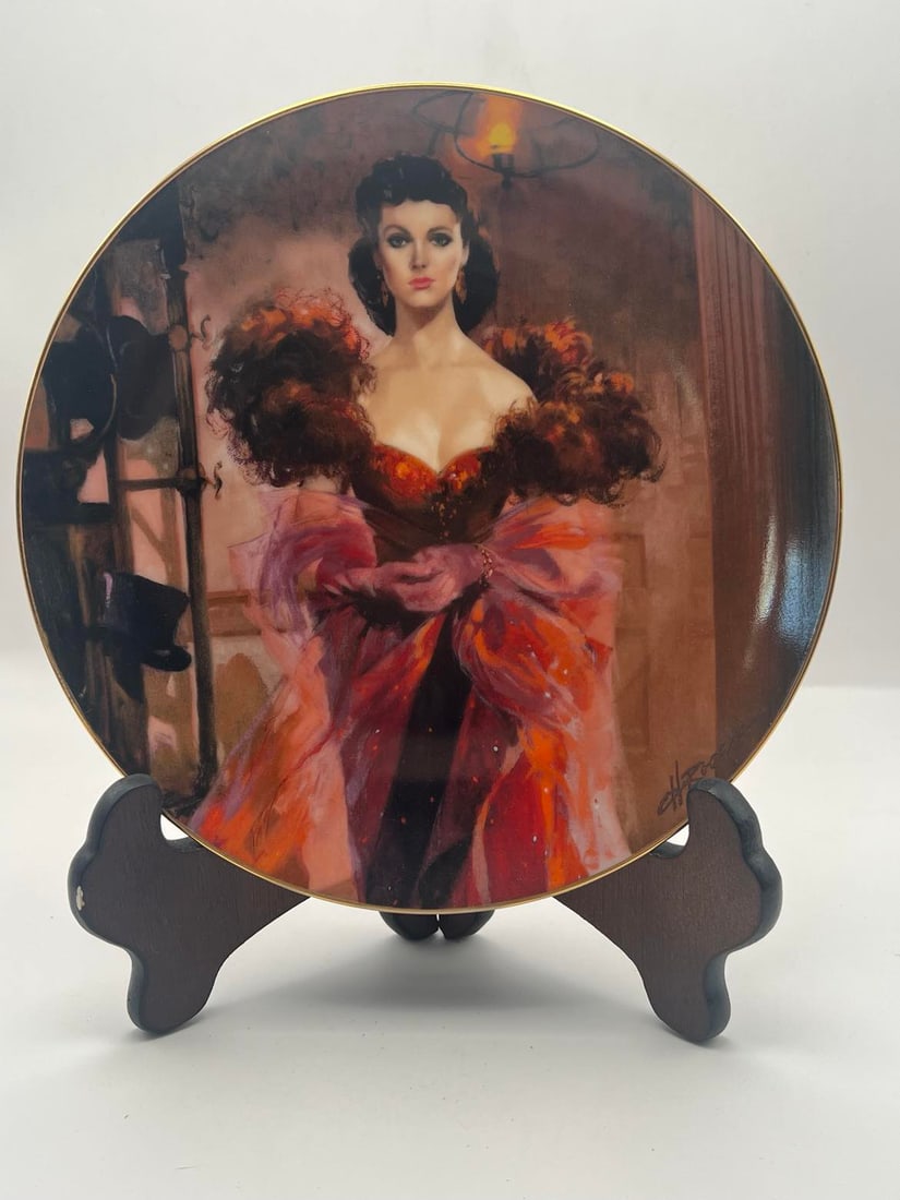 Gone With the Wind Golden Anniversary Series Plates by W. S. George