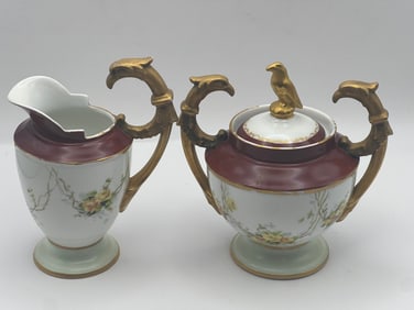 Rosenthal & Co. Sugar Bowl & Creamer