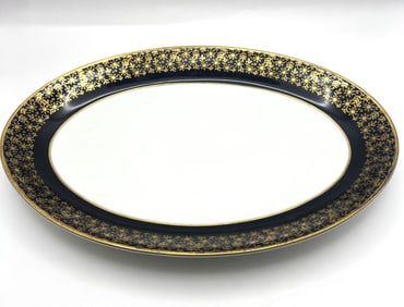Weimar Porcelain Kobalt Oval Platter