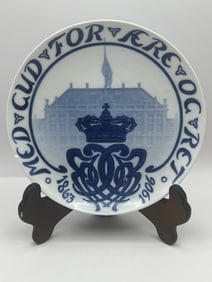Bing & Grondahl King Christian lX Memorial Plate