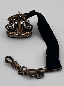 Gold Jasper Seal Pendant