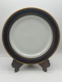 Weimar Porcelain "Kobalt" Large Dinner Plate