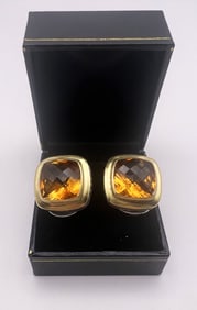 David Yurman Citrine Earrings