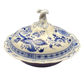 Hutschenreuther Porcelain "Blue Onion" Tureen w/ Lid