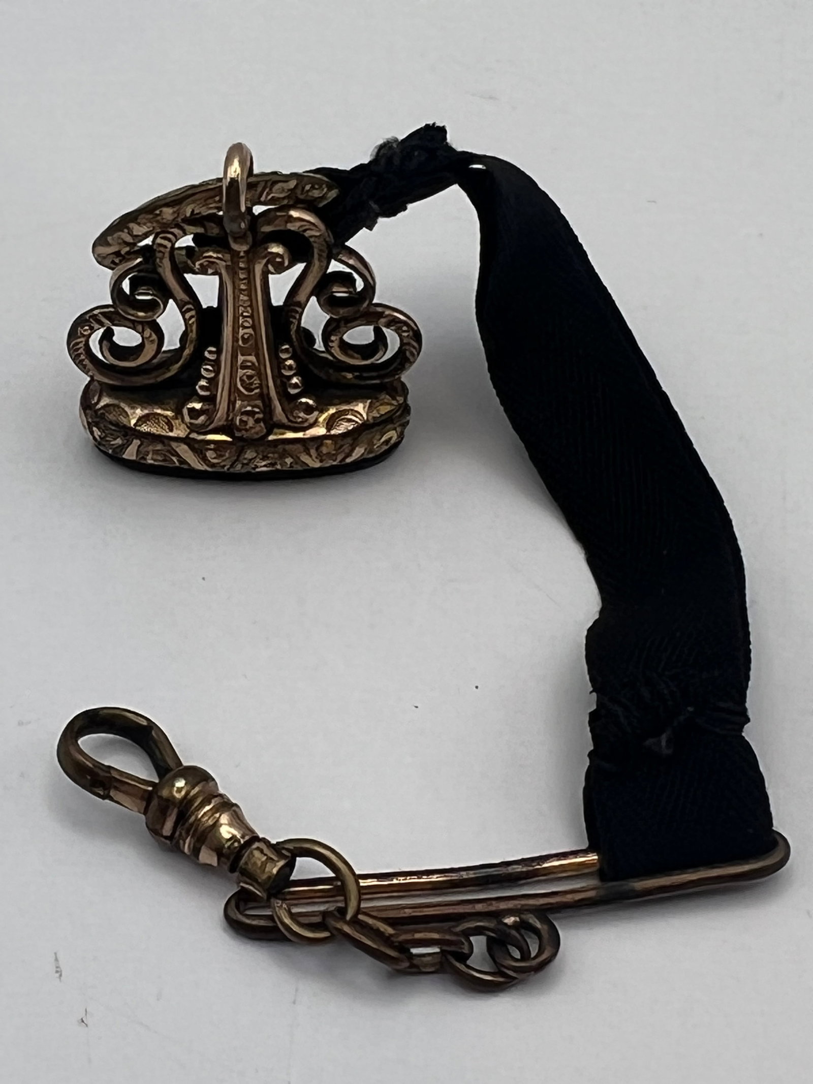 Gold Jasper Seal Pendant (1 of 5)