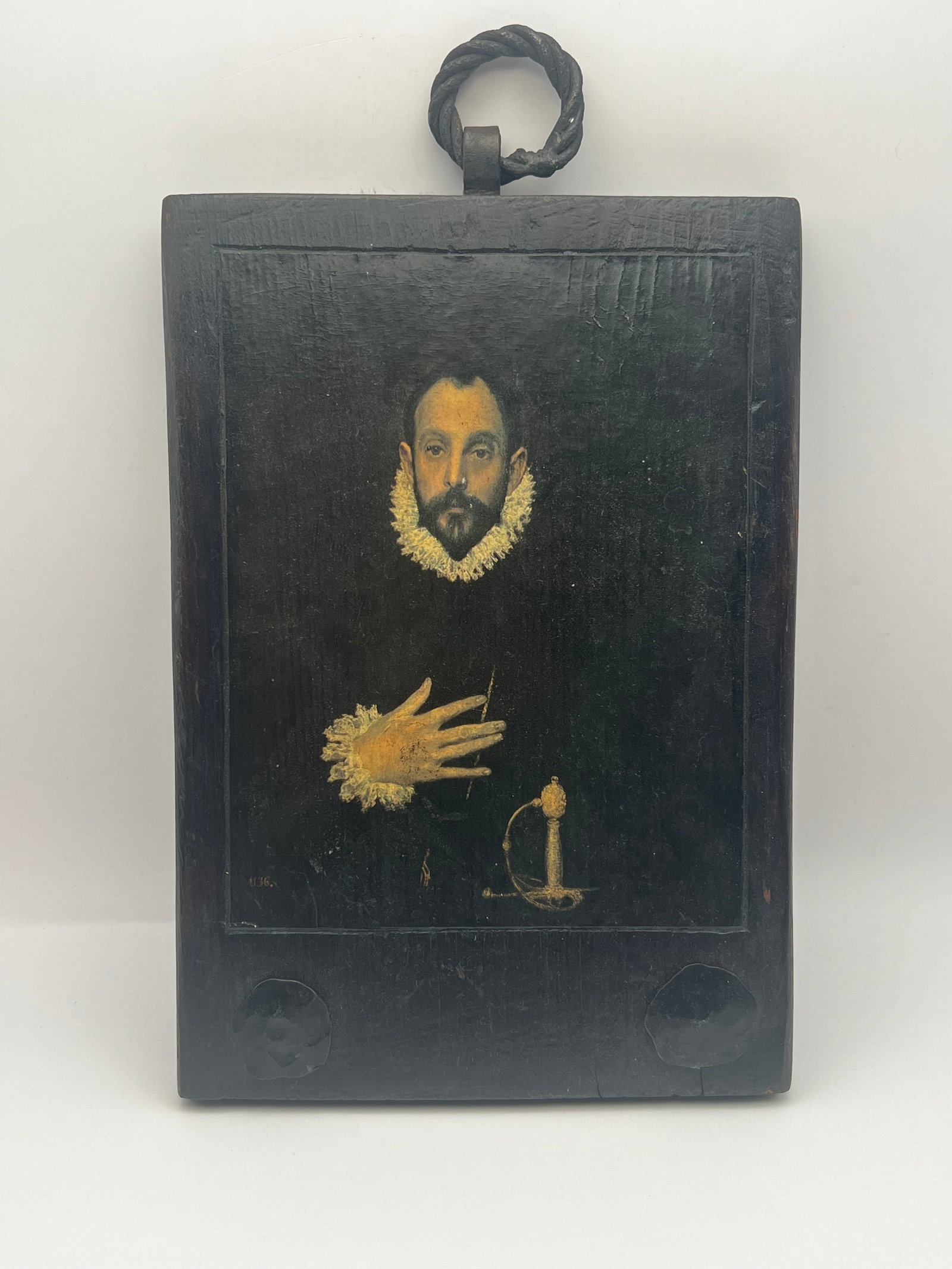 El Greco, "The Nobleman with His Hand on His Chest" (1 of 6)