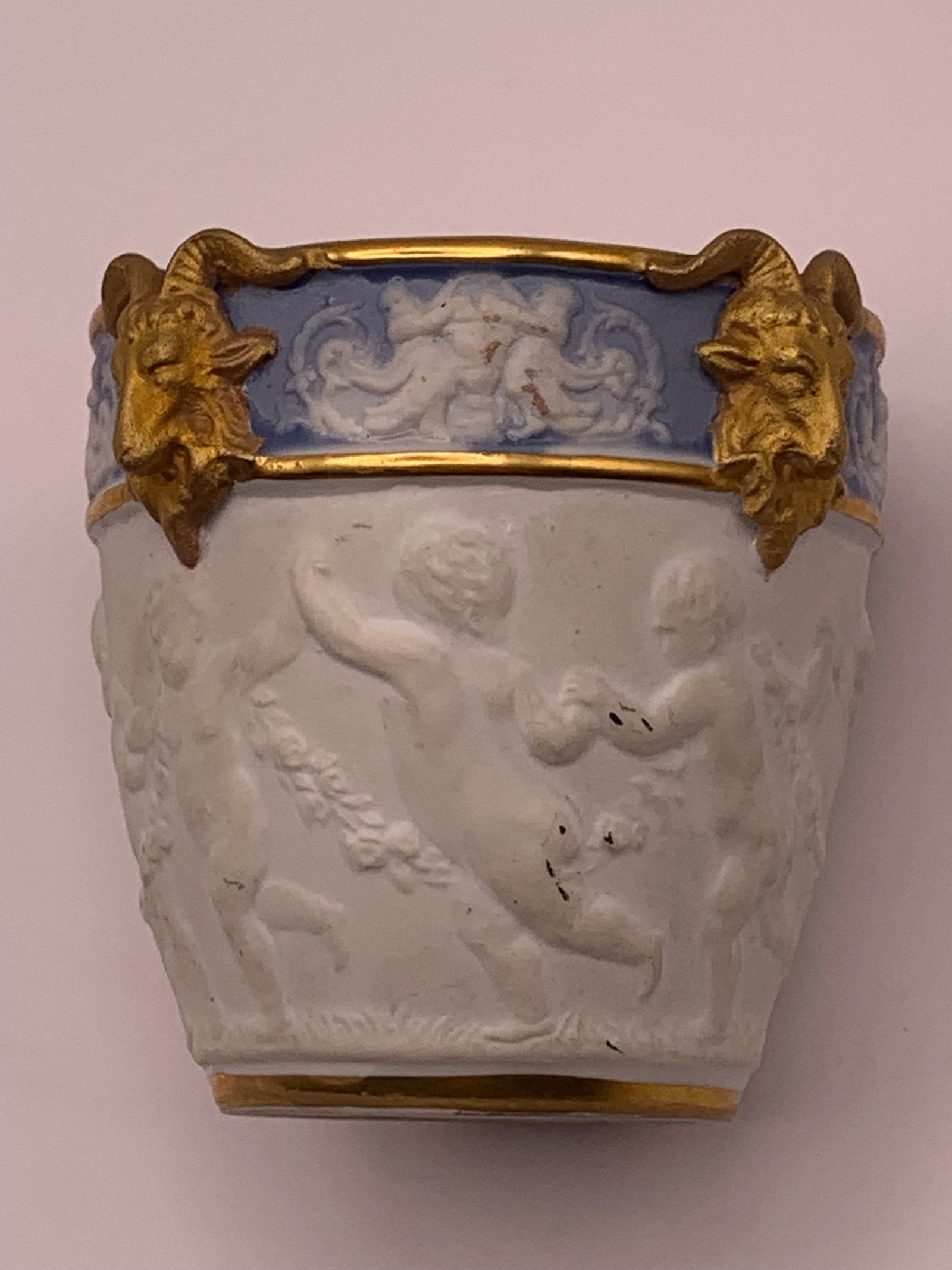 Sevres 19th Century Porcelain Bisque Jardiniere (1 of 4)