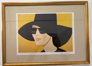 Alex Katz pencil signed offset lithograph