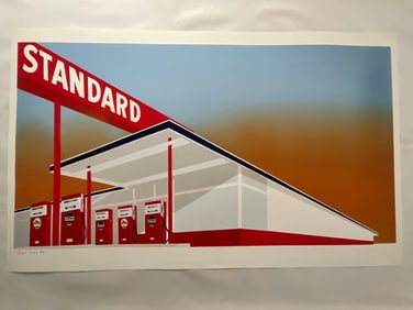 Ed Ruscha STANDARD Pencil Signed and Dated