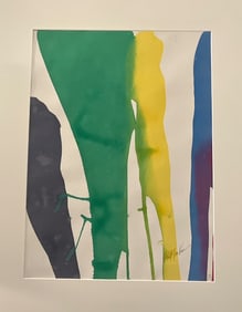 Paul Jenkins watercolor