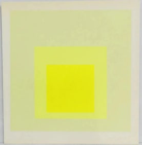 JOSEF ALBERS 'HARD EDGE' SERIGRAPH