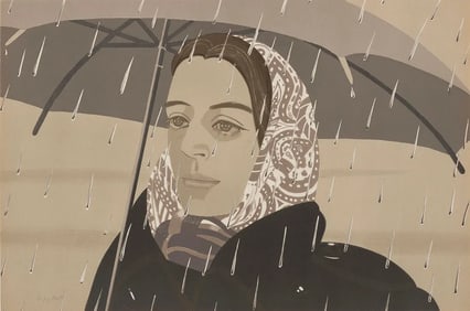 Alex Katz (American, b. 1927) Gray Umbrella, After