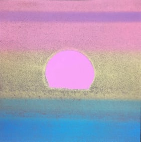 Andy Warhol "Sunset, 1972" Print.