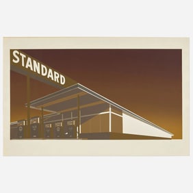 Ed Ruscha Mocha Standard