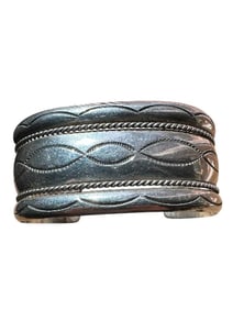 Old Pawn Vintage Sterling Silver Cuff Bracelet