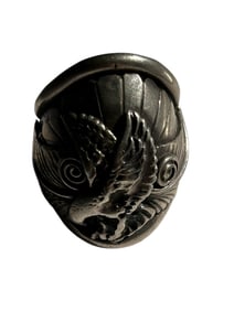 Old Pawn Sterling Silver Eagle Ring, Size 9.25