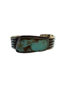 #8 Turquoise cuff made by Chimney Butte