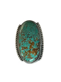 Sheila Navajo Royston Turquoise and Sterling silver Adjustable ring