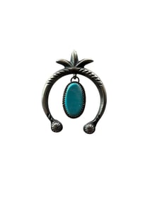 Martha Cayatineto Nayava Turquoise Naja pendant.